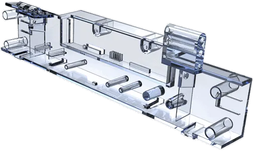 transparent injection molding toolkit used for design for manufacturing