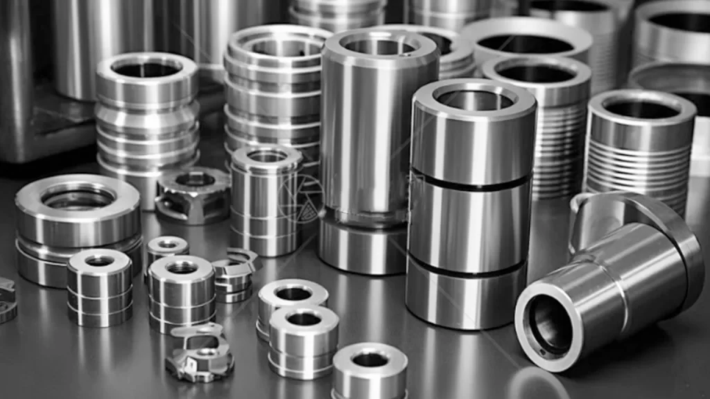 Bulk of 303 stainless steel machined parts