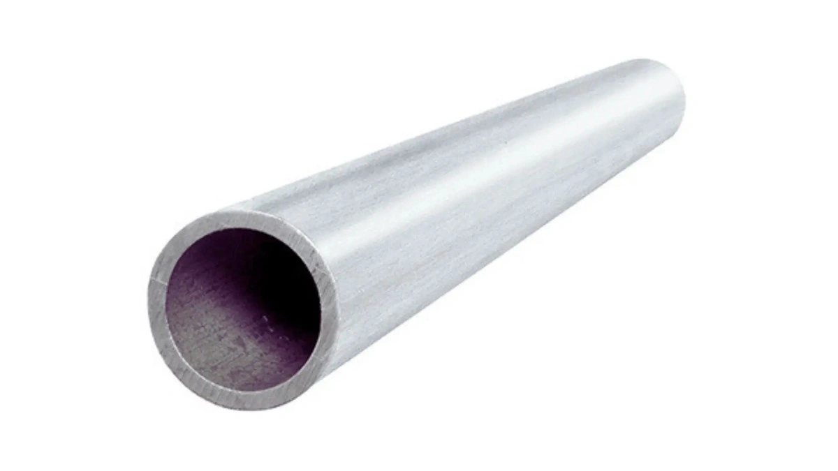 A close-up image of 304L Stainless Steel Pipe