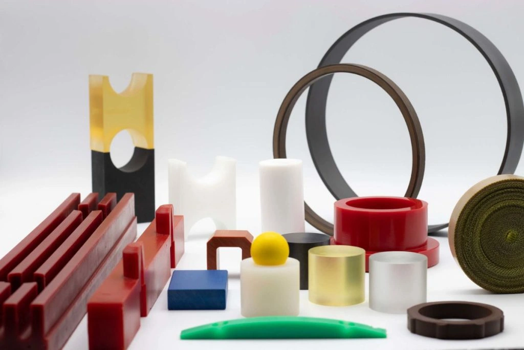 Different plastic materials for rapid prototyping