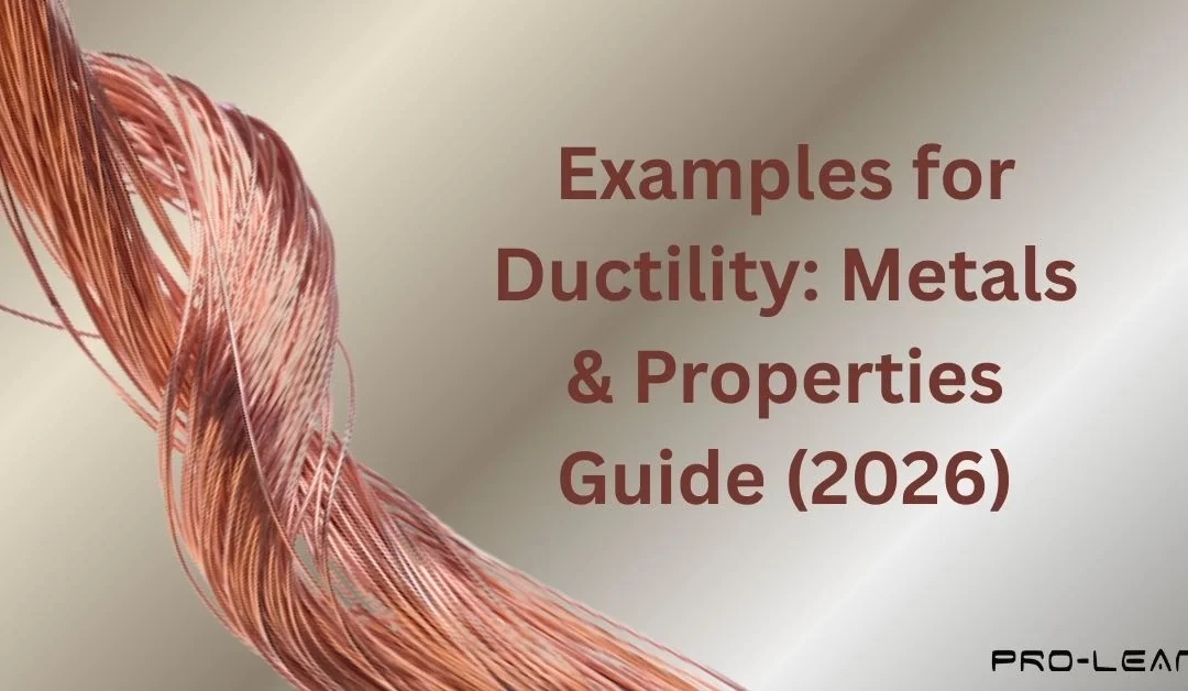 Examples for Ductility: Metals & Properties Guide (2026)