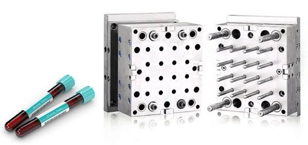 Precision mold tooling for blood sample collectors