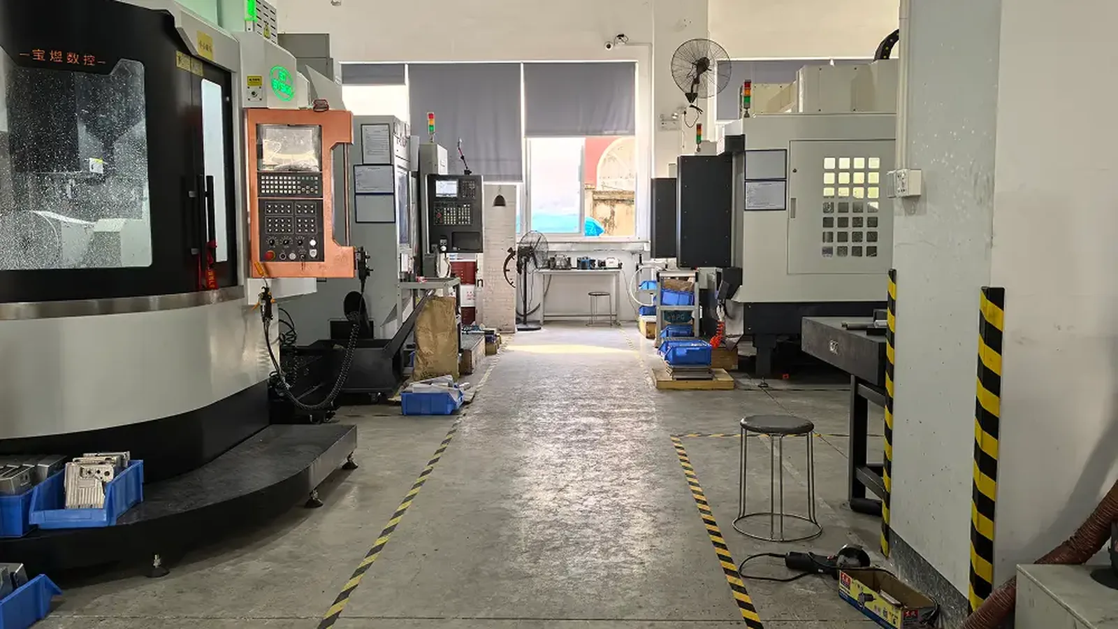 Prolean machining workshop floor