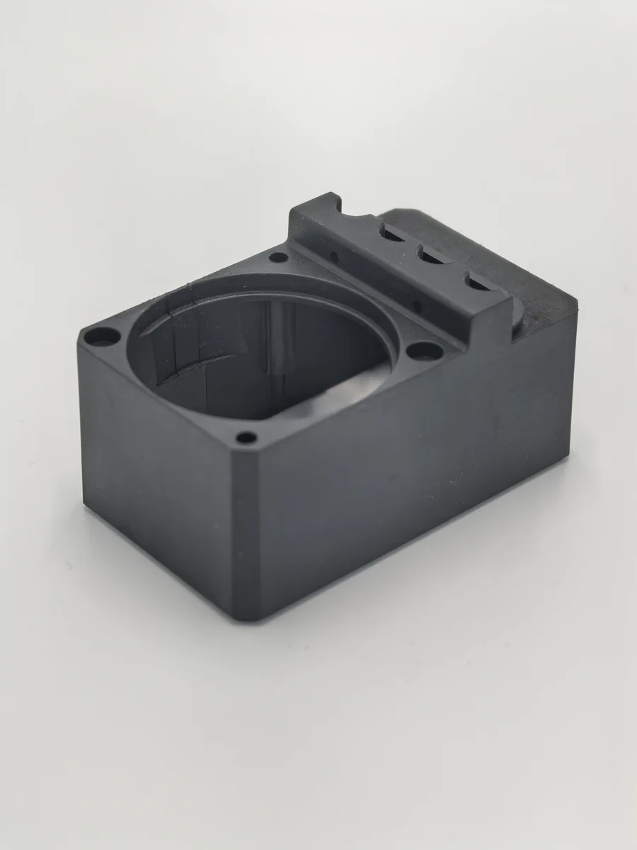 A real machined Prolean component illustrating industrial mechanical interfaces