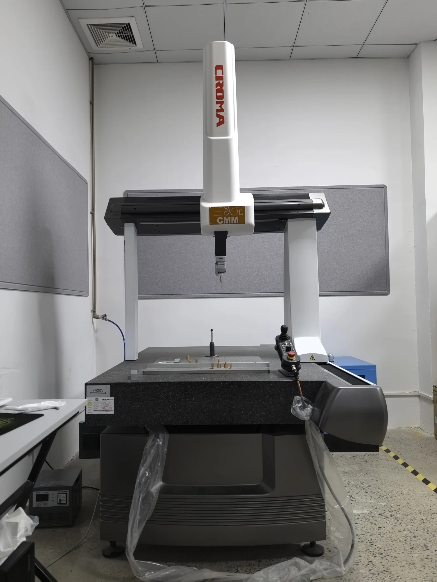 CROMA coordinate measuring machine in the quality inspection area